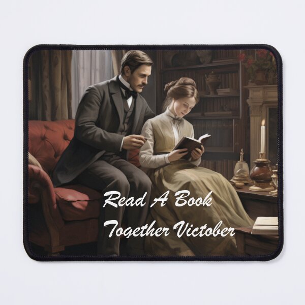 Item preview, Victorian Couple Reading Together Victorian Inspired Art designed and sold by CDC40.