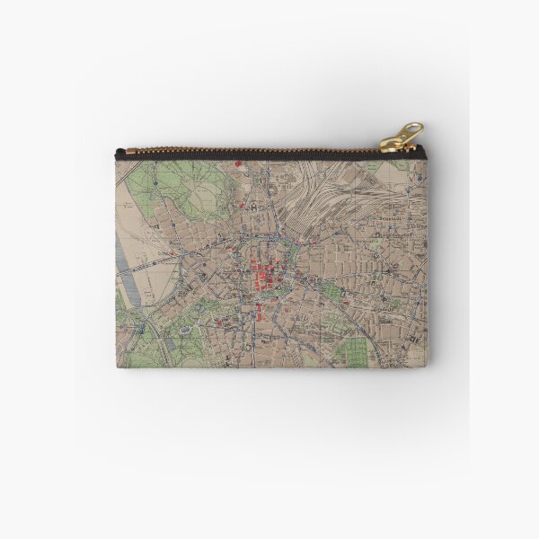Item preview, Vintage Map of Leipzig Germany (1925) designed and sold by BravuraMedia.