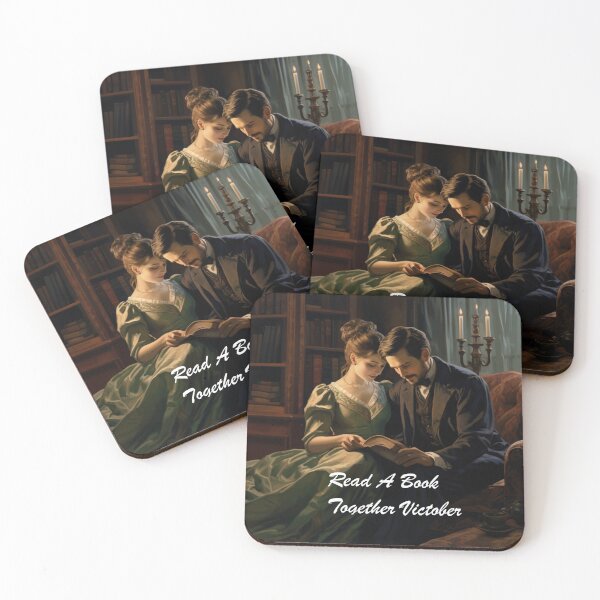 Item preview, Victorian Couple Reading Together Victorian Inspired Art  designed and sold by CDC40.