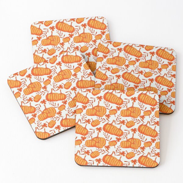 Item preview, October pumpkin pattern  designed and sold by MarieCormier.