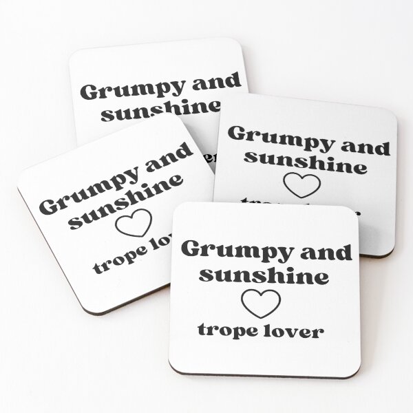 Item preview, Grumpy and Sunshine,Trope lover - Bookish accessories  designed and sold by starcreative22.