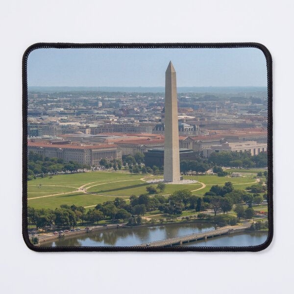 Item preview, Airborne View of Washington Monument, Potomac River designed and sold by SafariByMarisa.