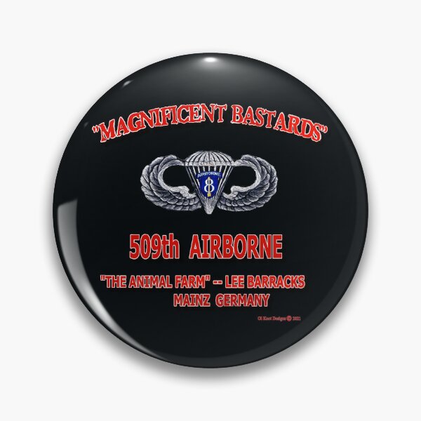 Item preview, 509th MAGNIFICENT BASTARDS designed and sold by OL KOOT DESIGNS.