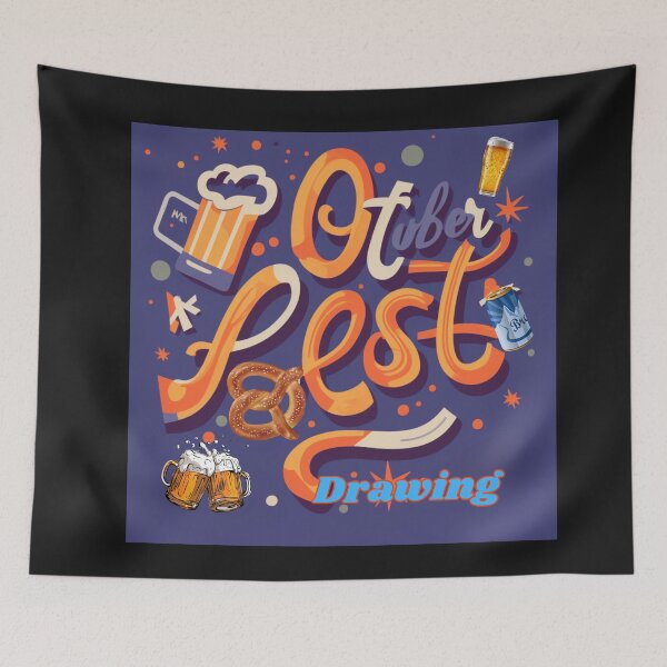 Item preview, OCTOBER FEST FRAWING, MOM, DAD, GIFT, PYJAMAS designed and sold by carlos crane.