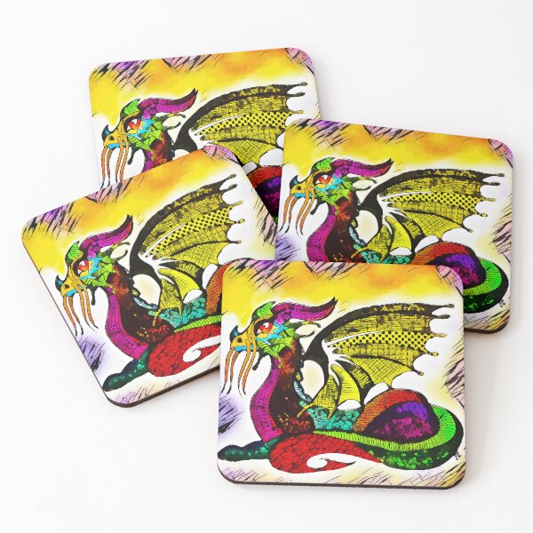 Item preview, Watchful and Poised Zendoodle Draca Dragon designed and sold by gleefulme.