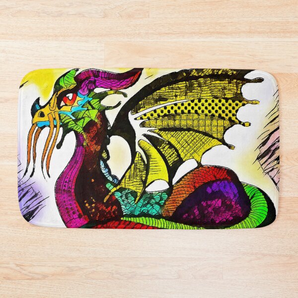 Item preview, Watchful and Poised Zendoodle Draca Dragon designed and sold by gleefulme.