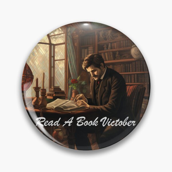 Item preview, Victorian Man Reading Victorian Inspired Art  designed and sold by CDC40.