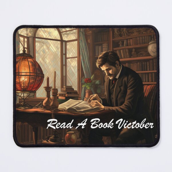 Item preview, Victorian Man Reading Victorian Inspired Art designed and sold by CDC40.