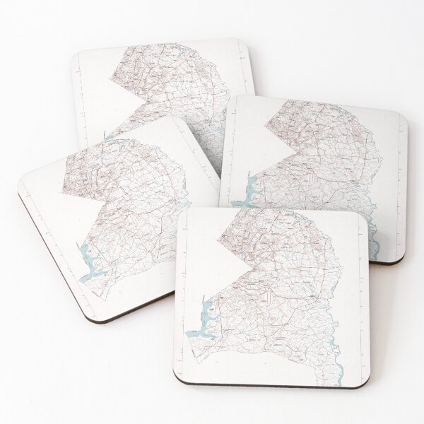 Item preview, Vintage Map of Prince Georges County MD (1979) designed and sold by BravuraMedia.
