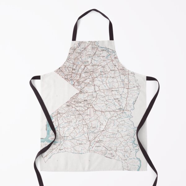 Item preview, Vintage Map of Prince Georges County MD (1979) designed and sold by BravuraMedia.