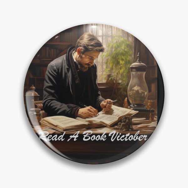 Item preview, Victorian Man Reading And Making Margin Notes Victorian Inspired Art  designed and sold by CDC40.