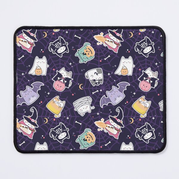 Item preview, Cute Kawaii Smiling Boho Halloween pattern designed and sold by ElLocoMus.