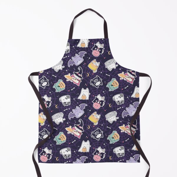 Item preview, Cute Kawaii Smiling Boho Halloween pattern designed and sold by ElLocoMus.