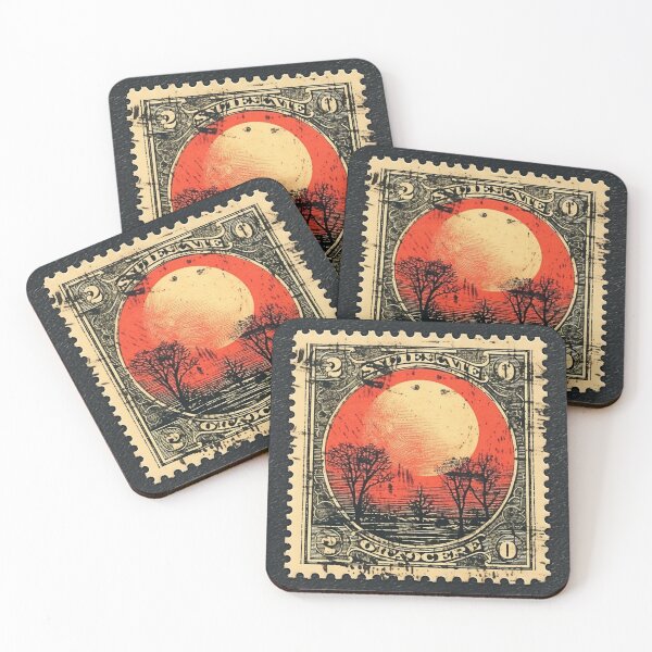 Item preview, Halloween Moon Stamp designed and sold by DesignRebel138.