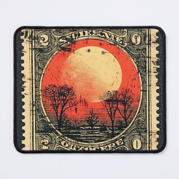 Item preview, Halloween Moon Stamp designed and sold by DesignRebel138.