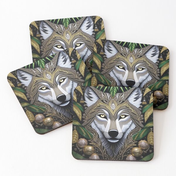 Item preview, Rhinestone wolf  designed and sold by Roxburylane.