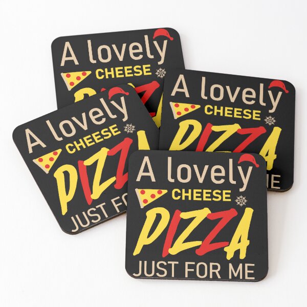 Item preview, A Lovely Cheese Pizza Just For Me Christmas  designed and sold by ArtMeetsPizza.