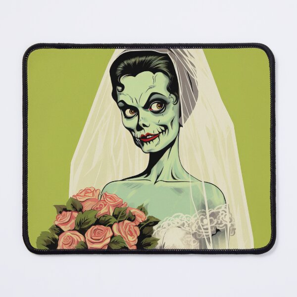 Item preview, Fabulous Zombie Bride Print #2 designed and sold by SparkleArtShop.
