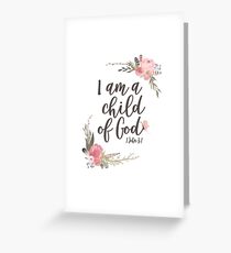 Child of God Greeting Card