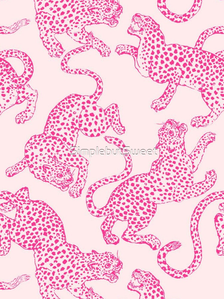 Preppy Pink Cheetah Pattern Preppy Pink Cheetah Pattern
