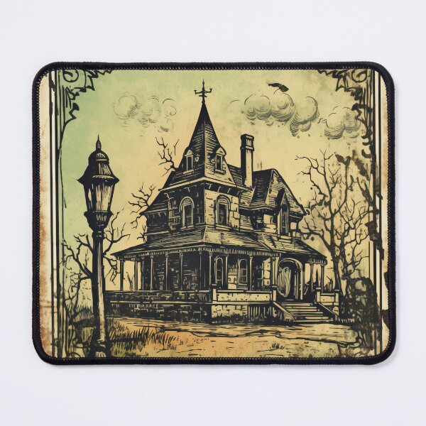 Item preview, Haunted house designed and sold by DesignRebel138.