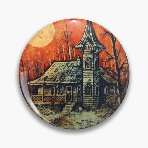 Item preview, Haunted house designed and sold by DesignRebel138.