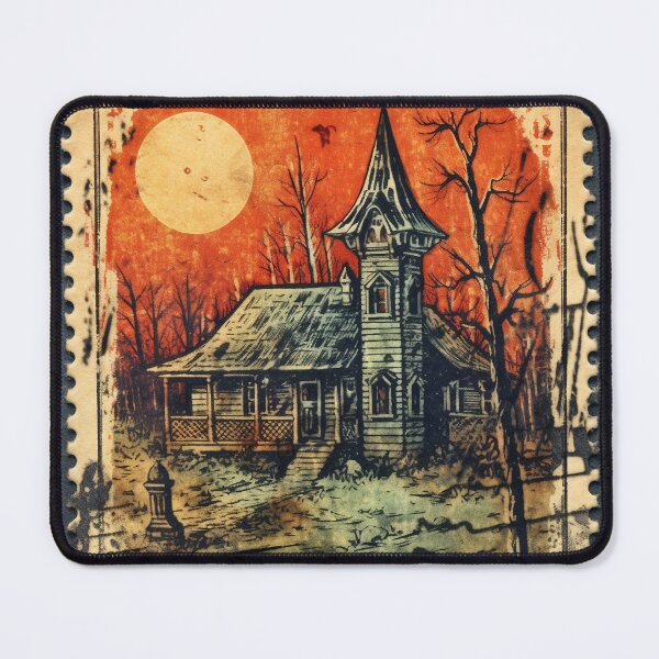 Item preview, Haunted house designed and sold by DesignRebel138.