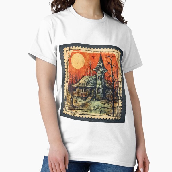 Item preview, Haunted house designed and sold by DesignRebel138.