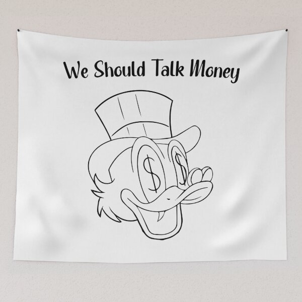 Item preview, We Should Talk Money designed and sold by -DEEWOLF-.
