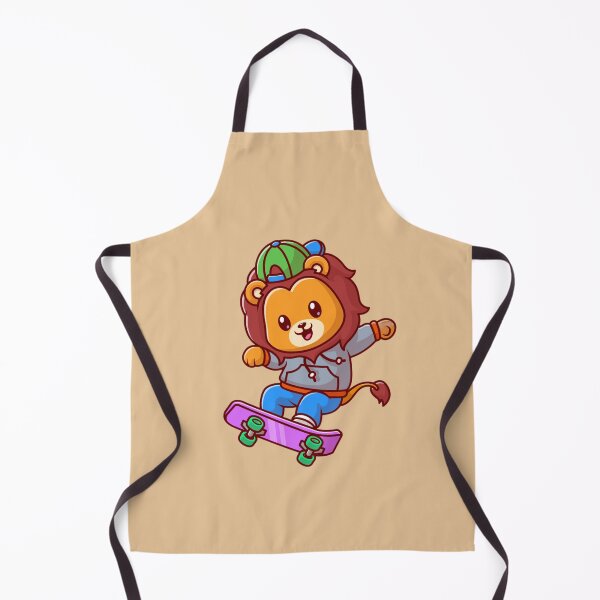 Item preview, Skateboarding Joy: Lion King on Wheels designed and sold by StickerStudio27.