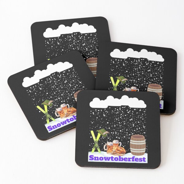 Item preview, Oktoberfest pun for snow lovers beer and pretzel for ski lovers designed and sold by Artstastic.