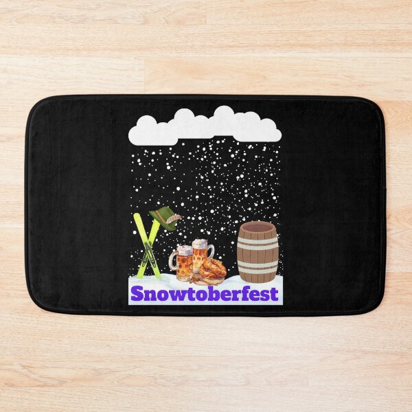 Item preview, Oktoberfest pun for snow lovers beer and pretzel for ski lovers designed and sold by Artstastic.