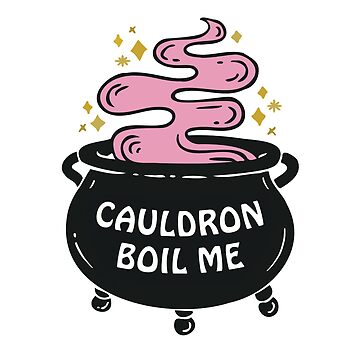 Artwork thumbnail, Cauldron Boil Me - Pink by witchandwhimsy