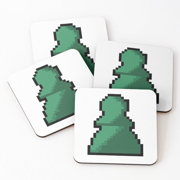 Artikelvorschau, grüne Bauernpixelkunst entworfen und verkauft von BashPIXIE.