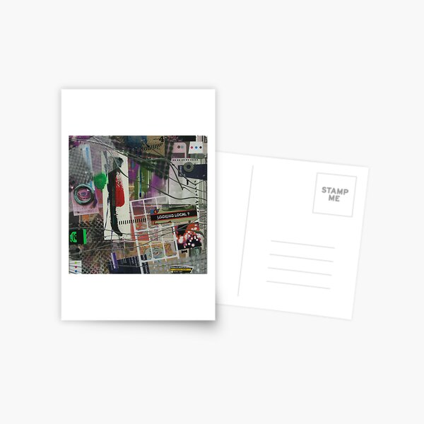 Urban Piece No 3 Postcard