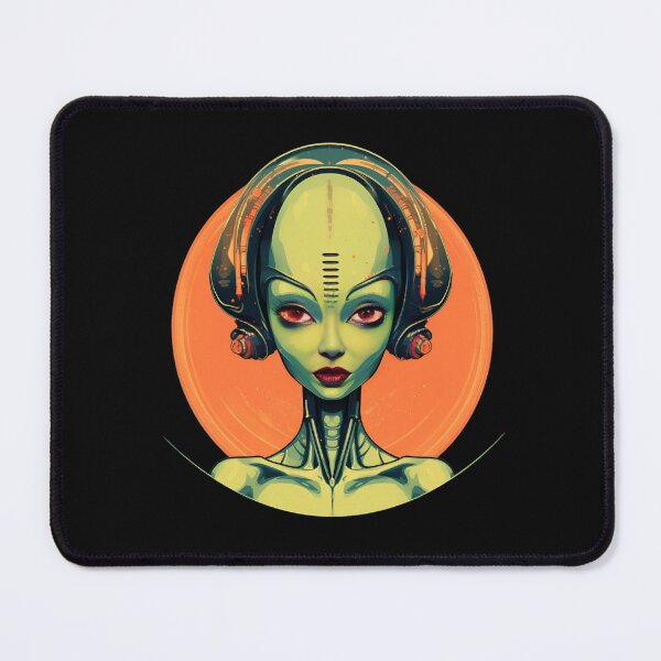 Item preview, Cyber Alien Babe Futuristic Diva designed and sold by DigitalityArt.