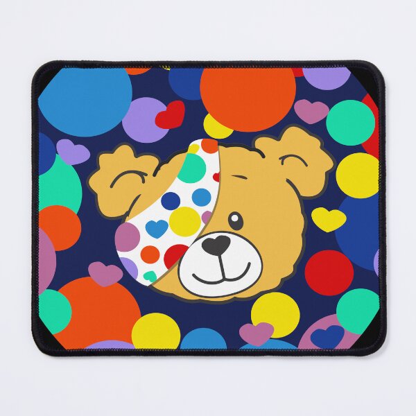 Item preview, Yellow Dotty Bear 2 : Uniquely Cute heart shapes designed and sold by amahechoamano.