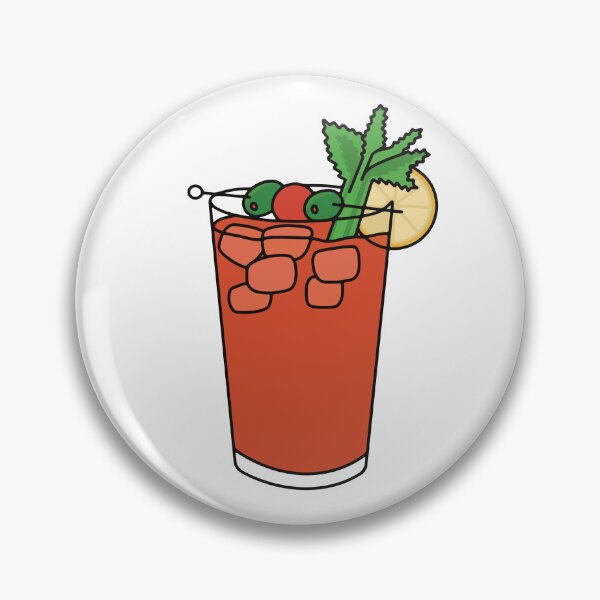 Item preview, Bloody Mary Cocktail Illustration designed and sold by murialbezanson.