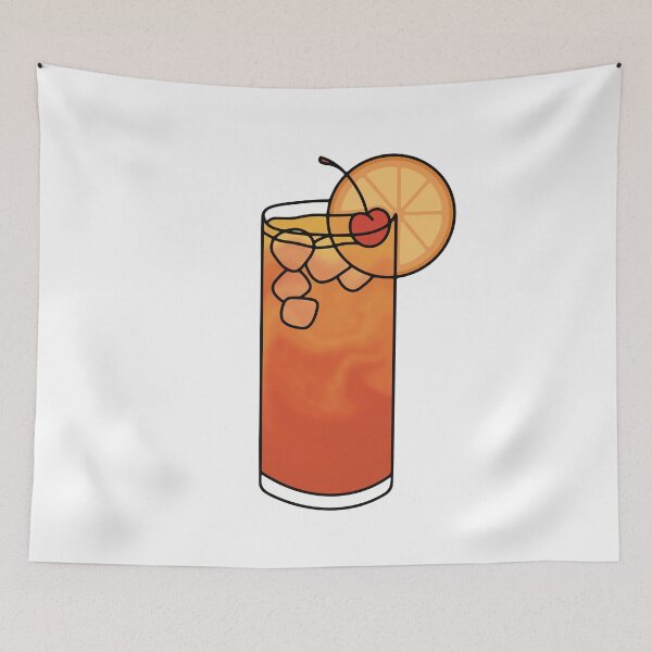 Item preview, Tequila Sunrise Illustration designed and sold by murialbezanson.