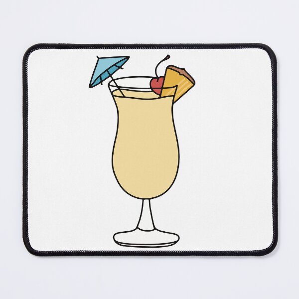 Item preview, Pina Colada Illustration designed and sold by murialbezanson.