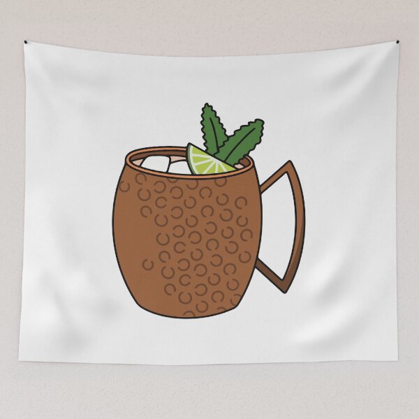 Item preview, Moscow Mule Illustration designed and sold by murialbezanson.