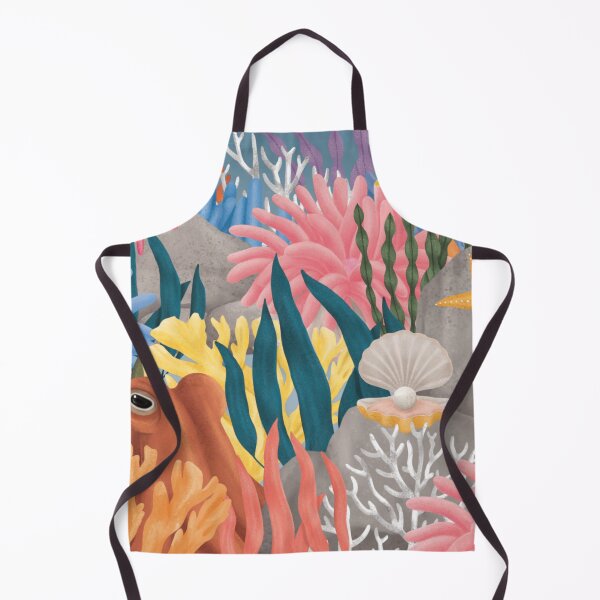 Item preview, Coral reef pattern background designed and sold by Moilse1947.