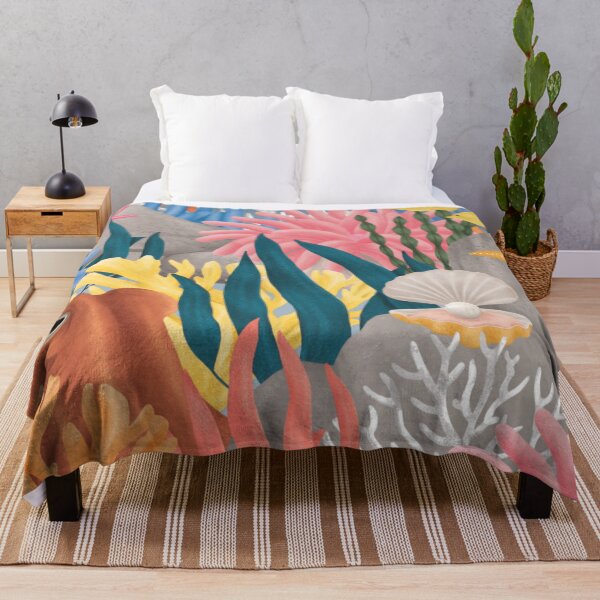 Item preview, Coral reef pattern background designed and sold by Moilse1947.