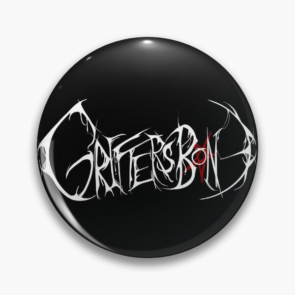 Item preview, Grifter's Bone White Metal Logo designed and sold by crucigerglobus.