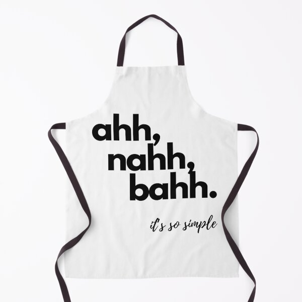 Item preview, ahh, nahh, bahh, simple logo t-shirt design, designed and sold by Glimpseelemmon.