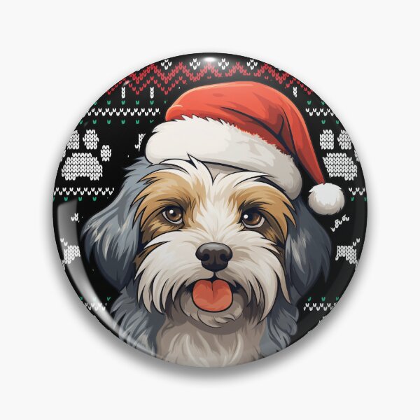 Item preview, Biewer Terrier Ugly Sweater Christmas designed and sold by rafaeltto.