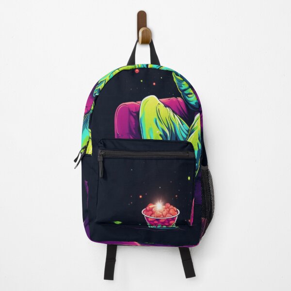 Item preview, Alien Popcorn Party: Quirky Digital Illustration designed and sold by alaa-mously.