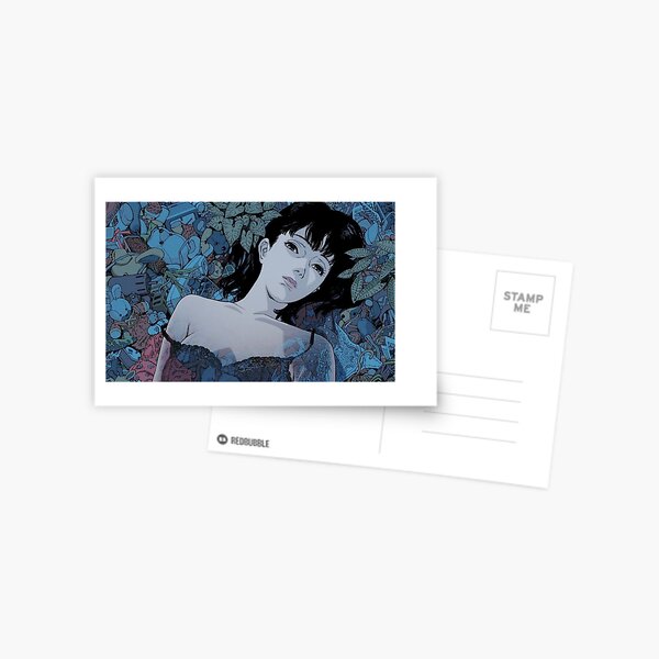 Perfect Blue. Postcard