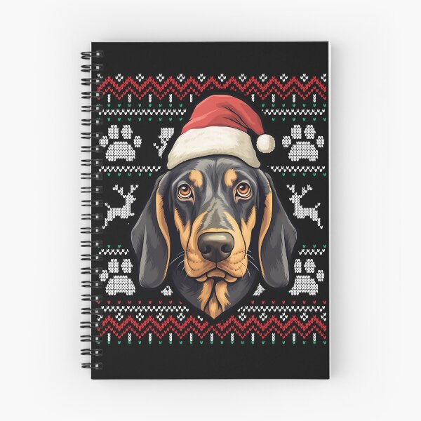 Artikelvorschau, Black and Tan Coonhound Ugly Sweater Christmas entworfen und verkauft von rafaeltto.
