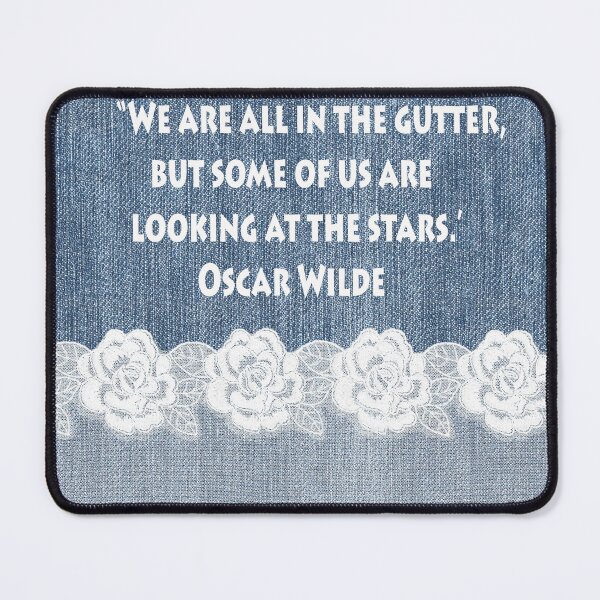 Item preview, We Are All In The Gutter Quote by Oscar Wilde designed and sold by FunWithChemo.